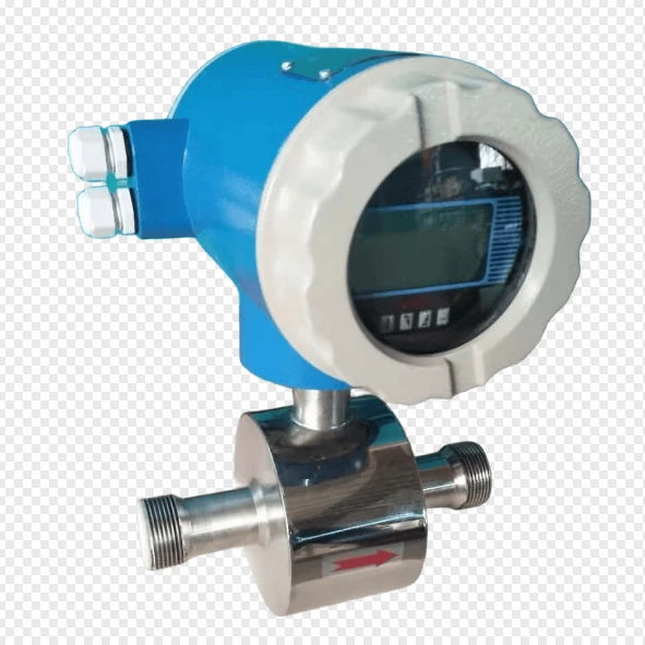 Threaded electromagnetic flowmeter